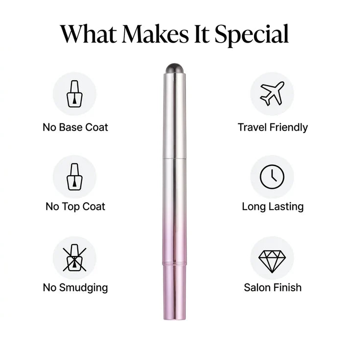 One-Step Gel Nail Pen Kit with UV Lamp